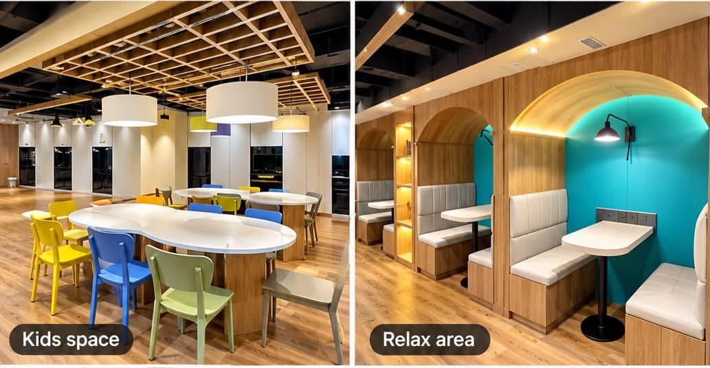 Fasilitas Kids Area & Relax di DELFT CPI